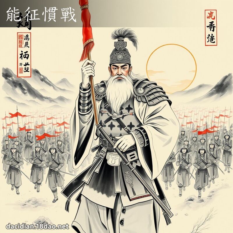 能征惯战 配图