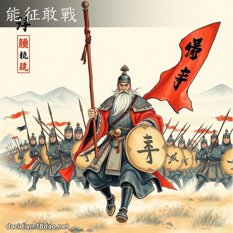 能征敢战 配图