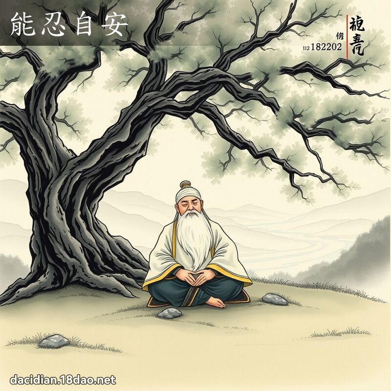 能忍自安 配图
