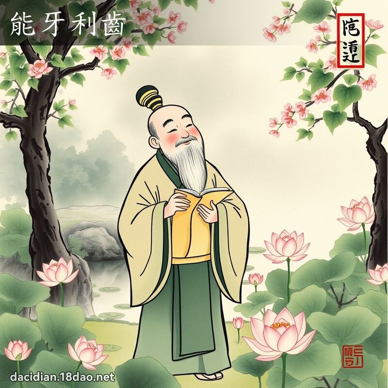 能牙利齿 配图