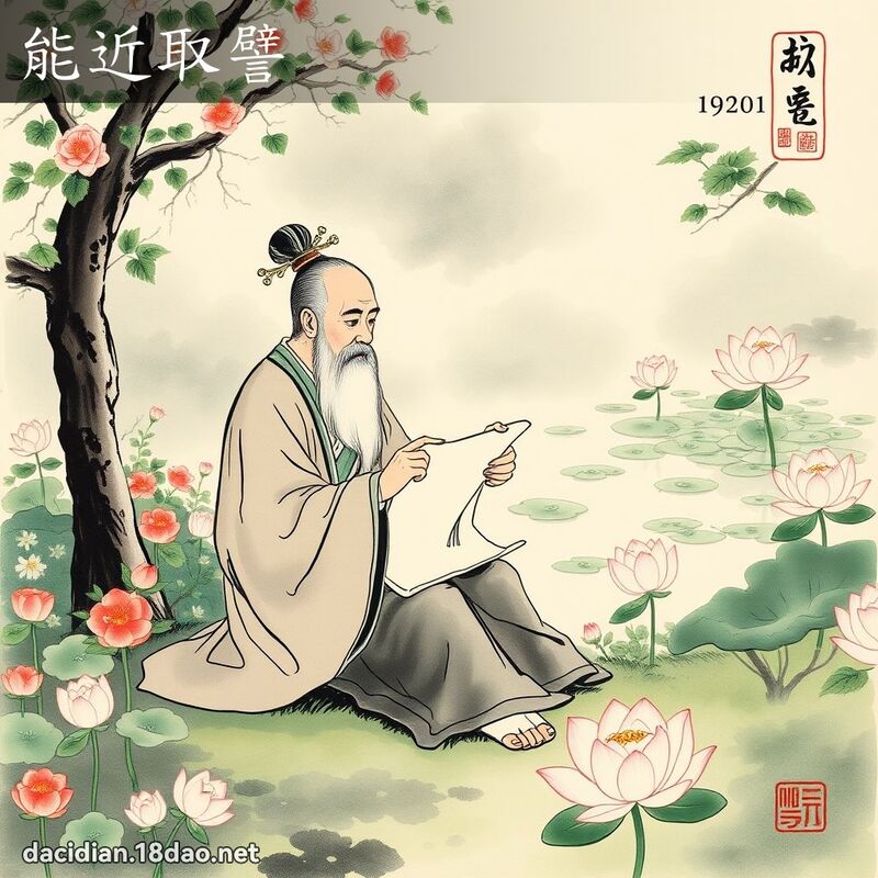 能近取譬 配图