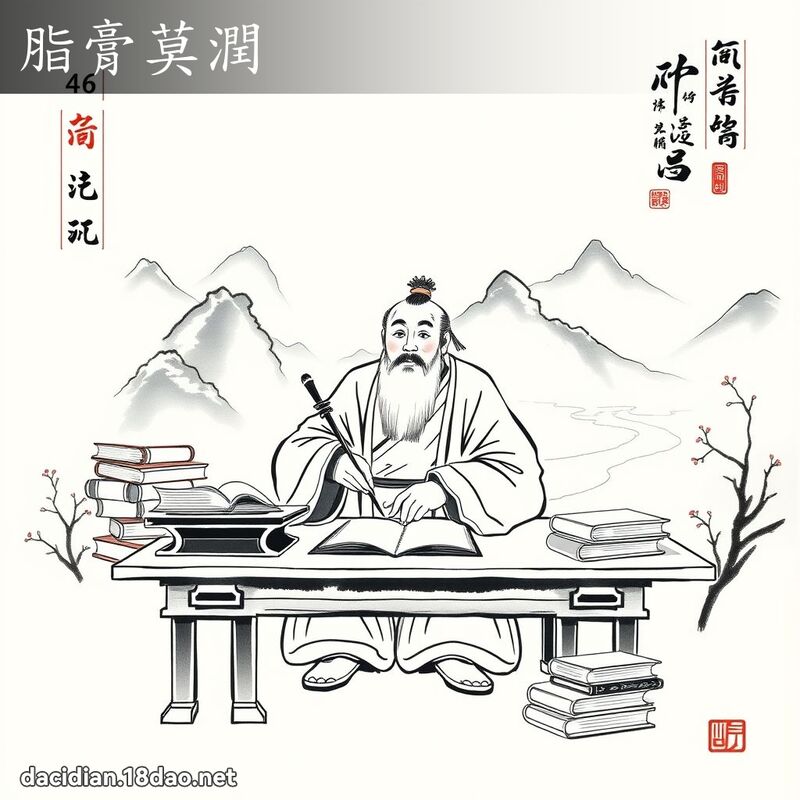 脂膏莫润 配图