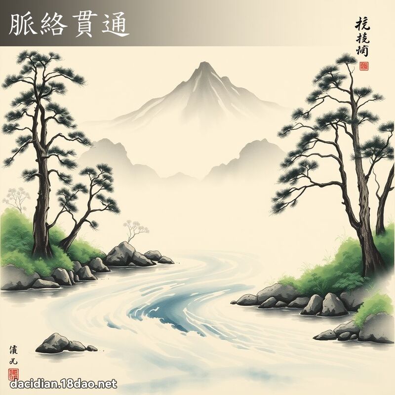 脉络贯通 配图