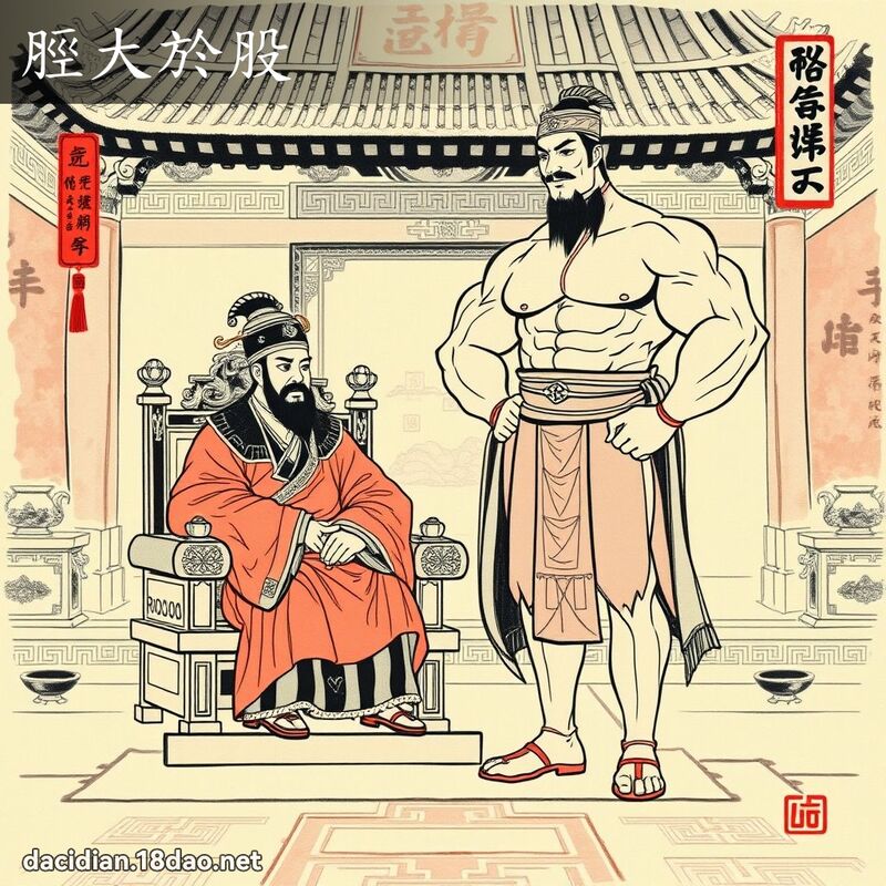 脛大於股 配图