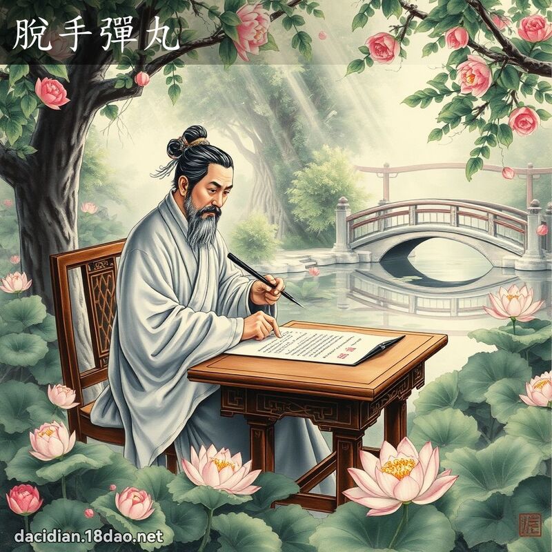 脱手弹丸 配图