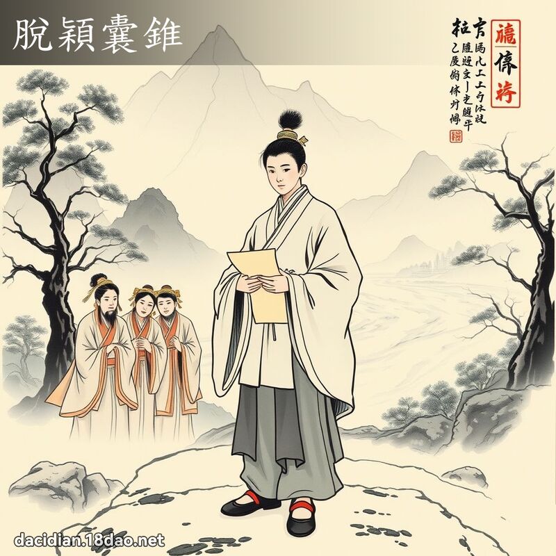 脱颖囊锥 配图