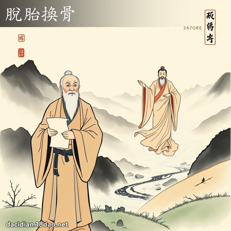 脱胎换骨 配图