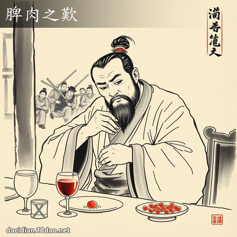 脾肉之叹 配图