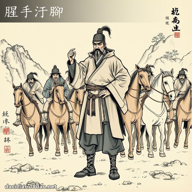 腥手汙脚 配图