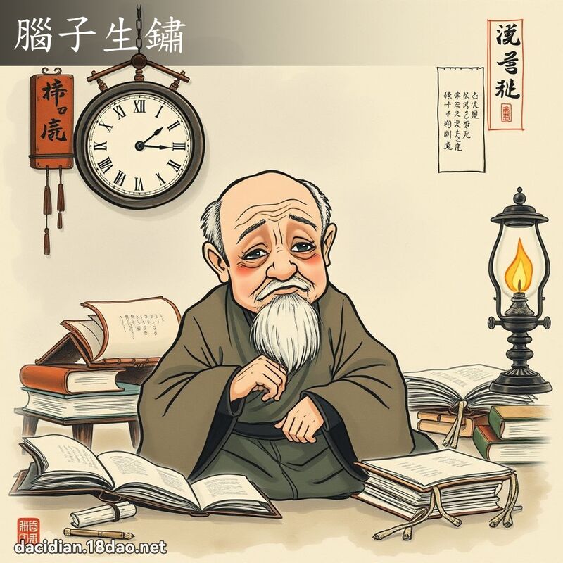 脑子生锈 配图