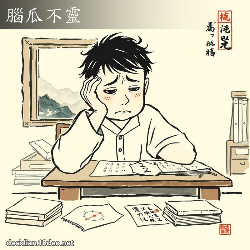 脑瓜不灵 配图