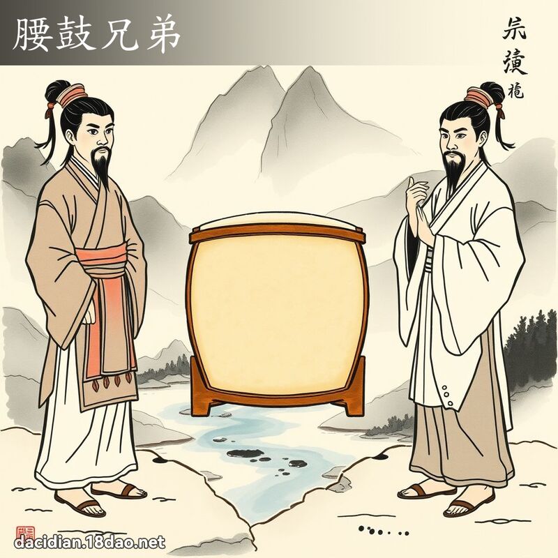 腰鼓兄弟 配图