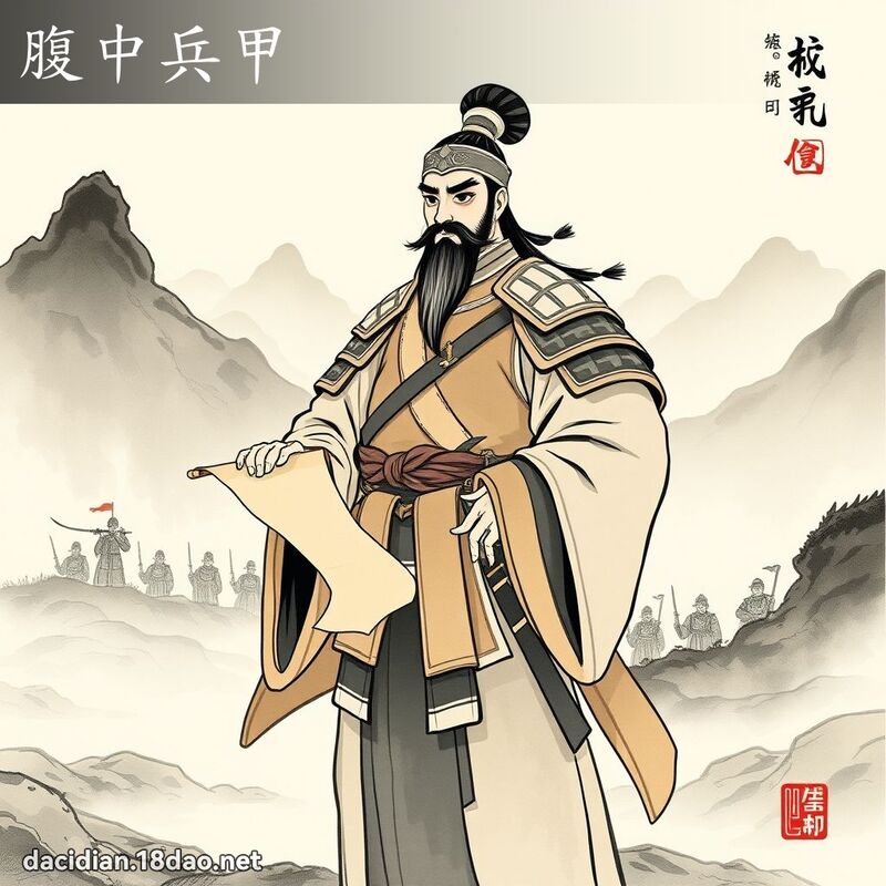 腹中兵甲 配图