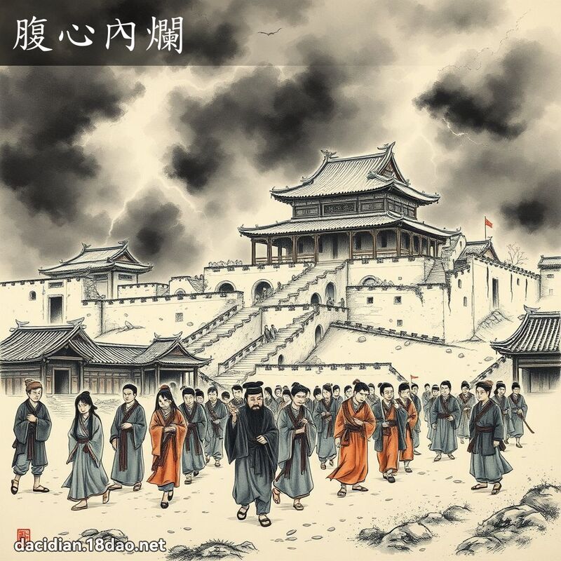 腹心內烂 配图