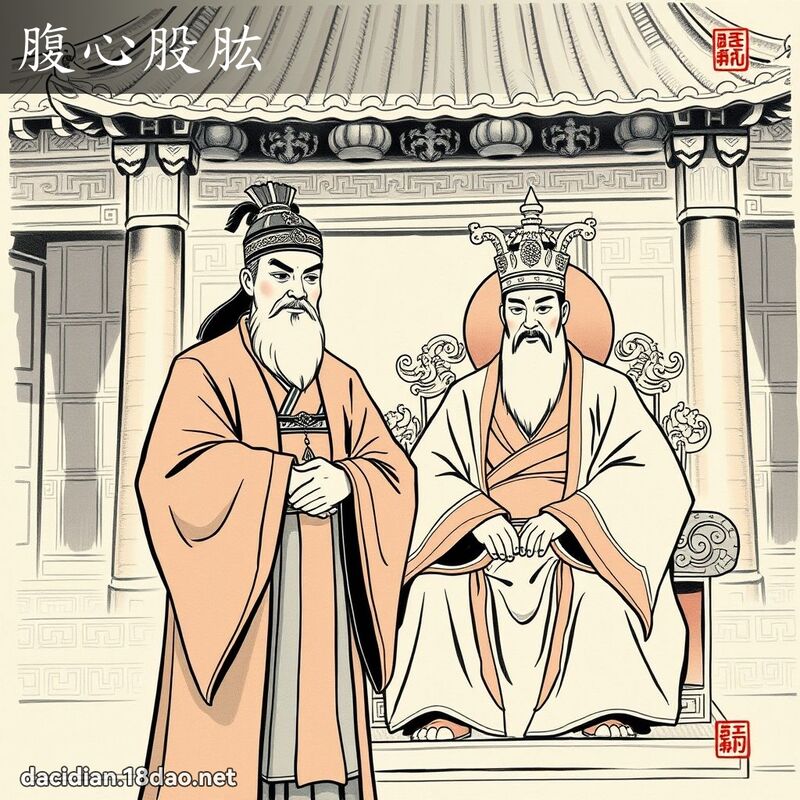腹心股肱 配图