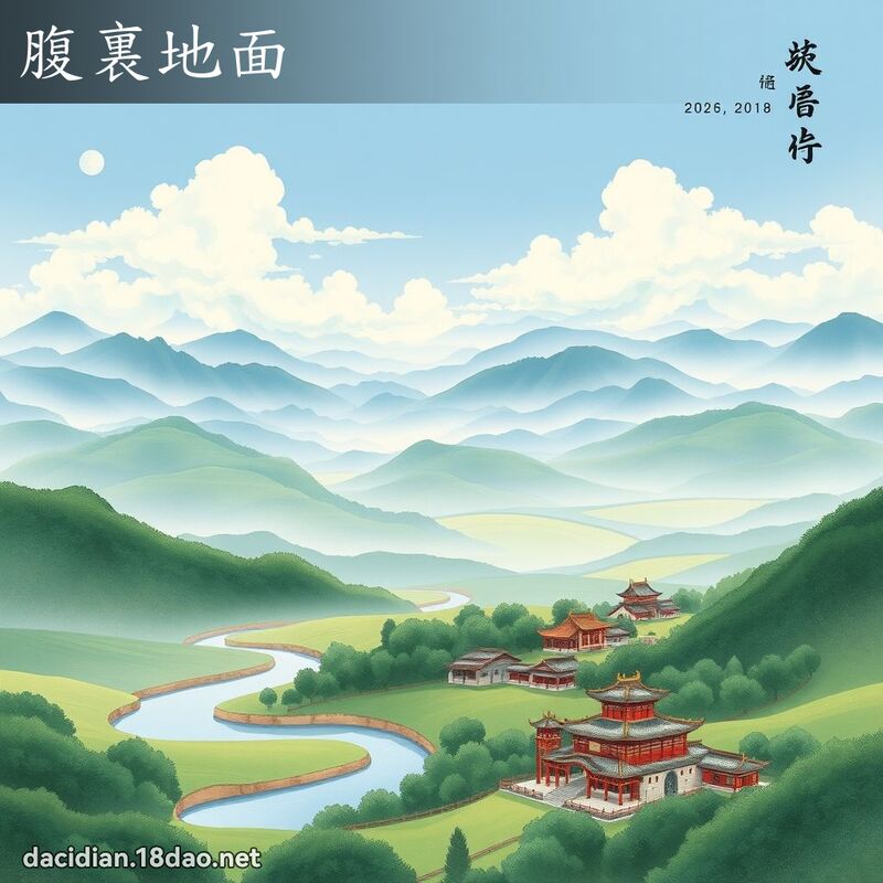 腹裏地面 配图
