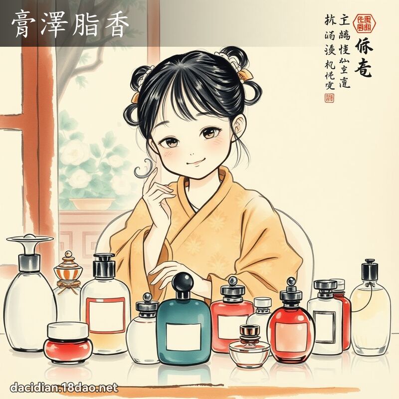 膏泽脂香 配图