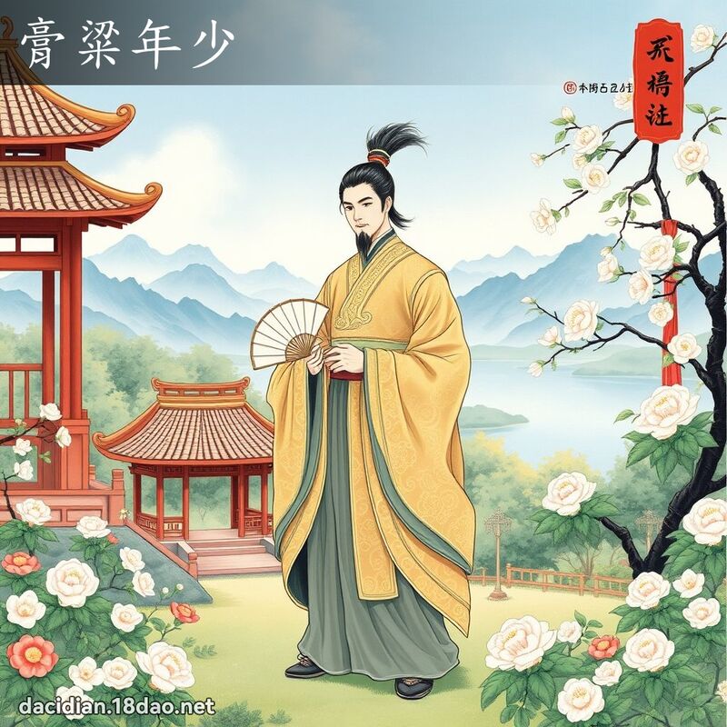 膏粱年少 配图