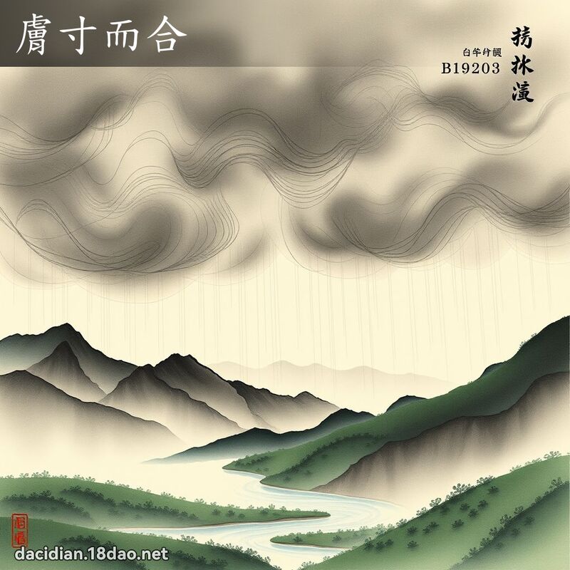 肤寸而合 配图