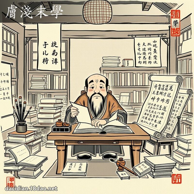 肤浅末学 配图
