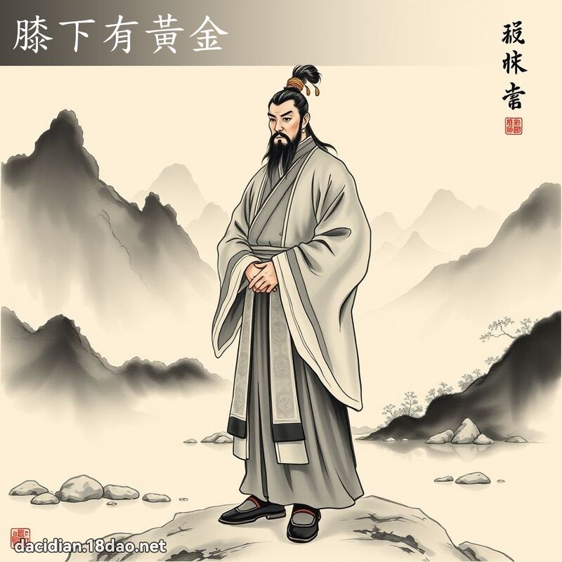 膝下有黄金 配图