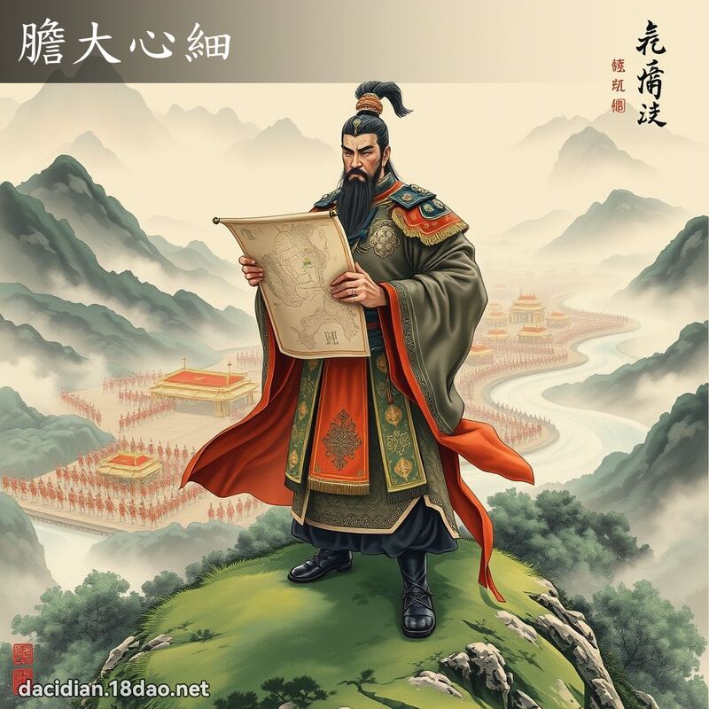 胆大心细 配图