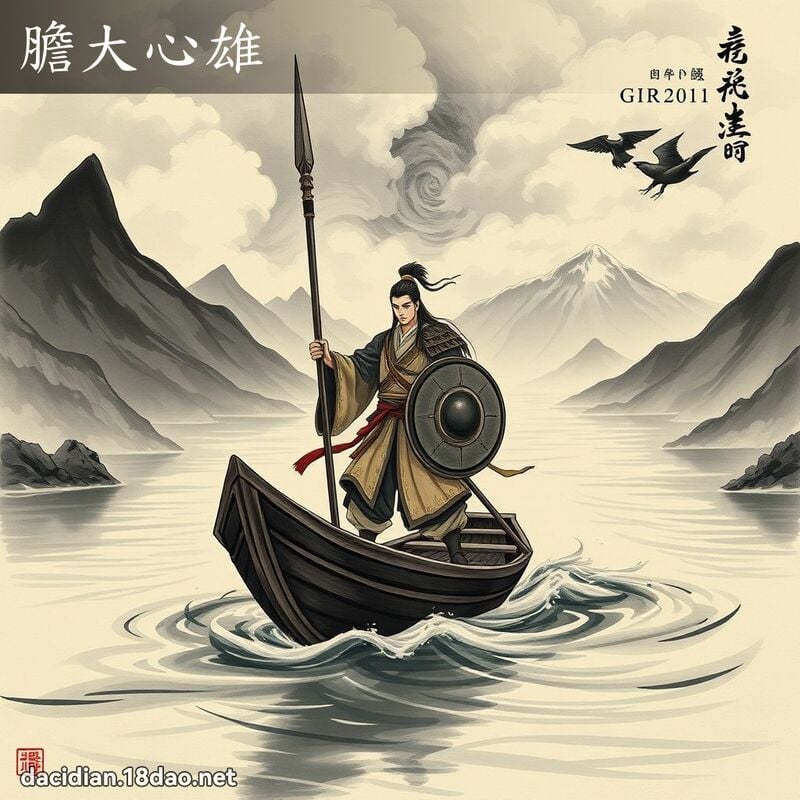 胆大心雄 配图