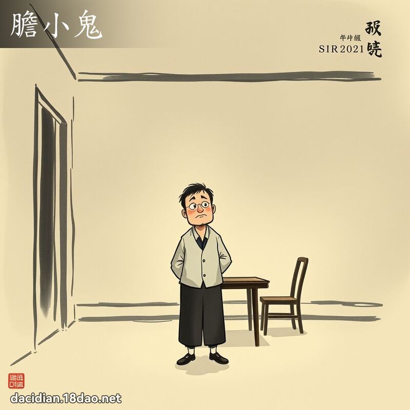 胆小鬼 配图