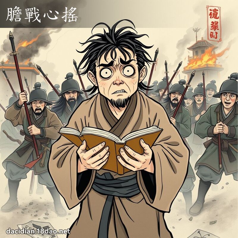 胆战心摇 配图