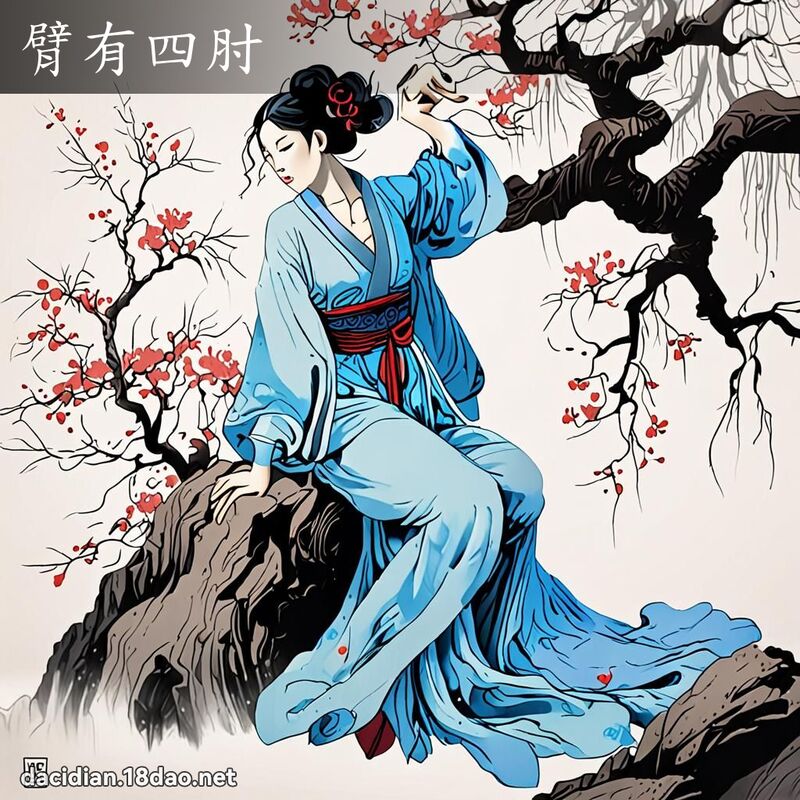 臂有四肘 配图
