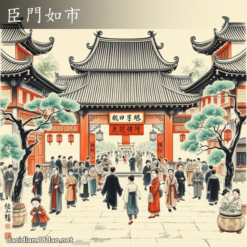 臣门如市 配图