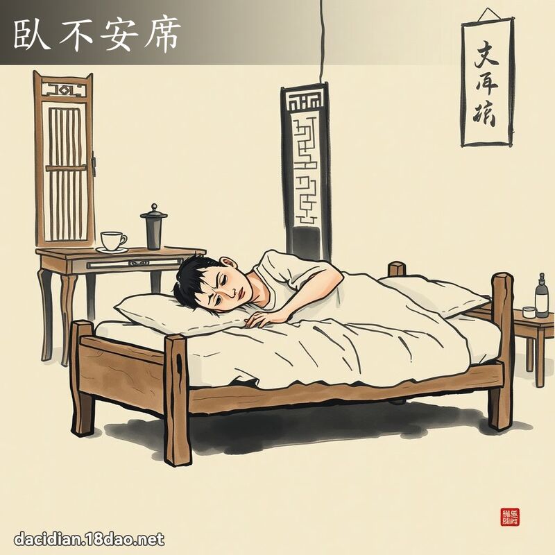 臥不安席 配图