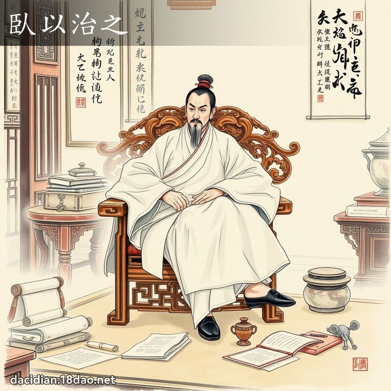 臥以治之 配图