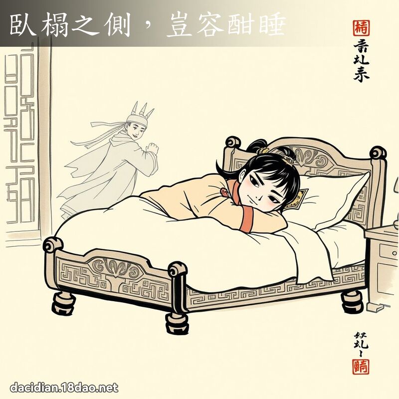 臥榻之侧,岂容酣睡 配图
