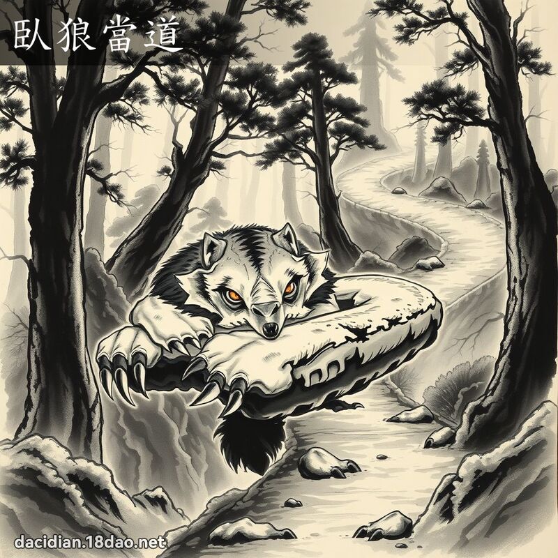 臥狼当道 配图