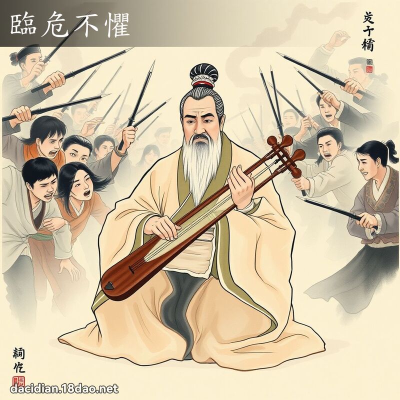 临危不惧 配图