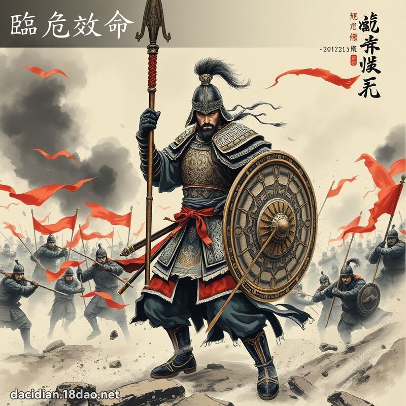 临危效命 配图