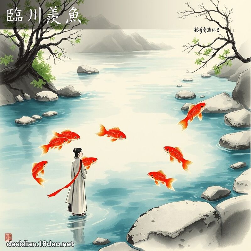 临川羡鱼 配图
