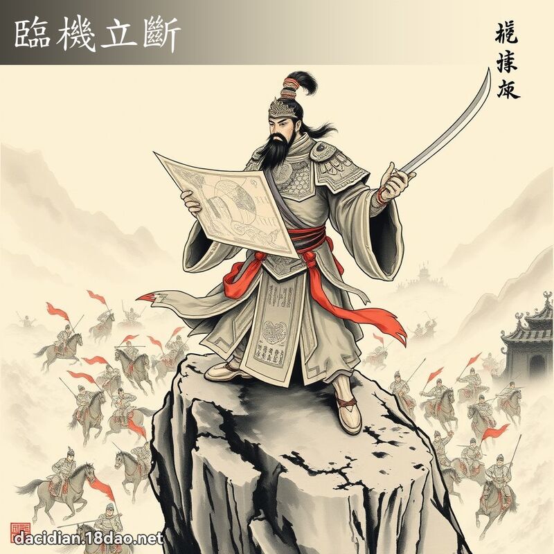 临机立断 配图