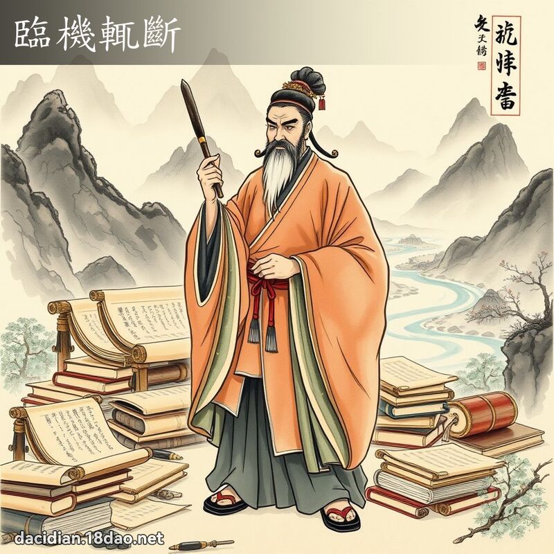 临机輒断 配图