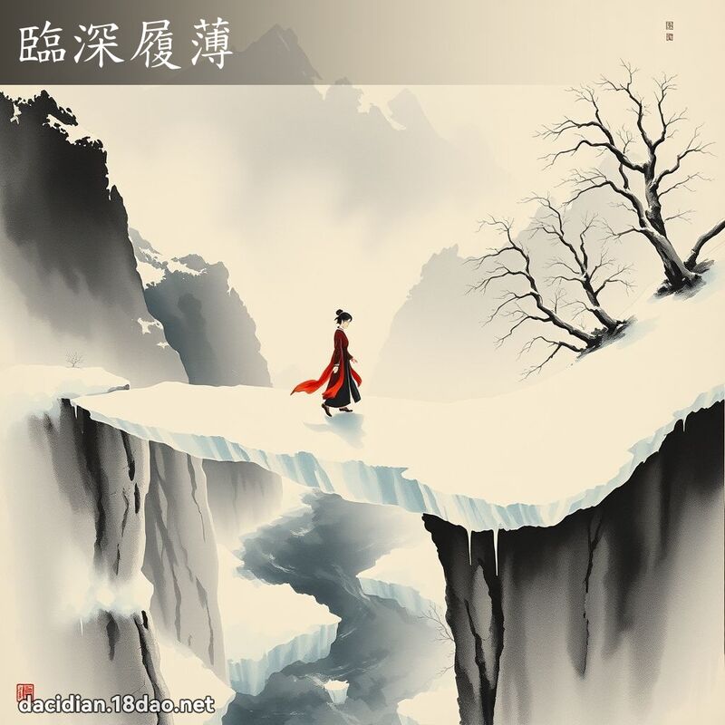 临深履薄 配图
