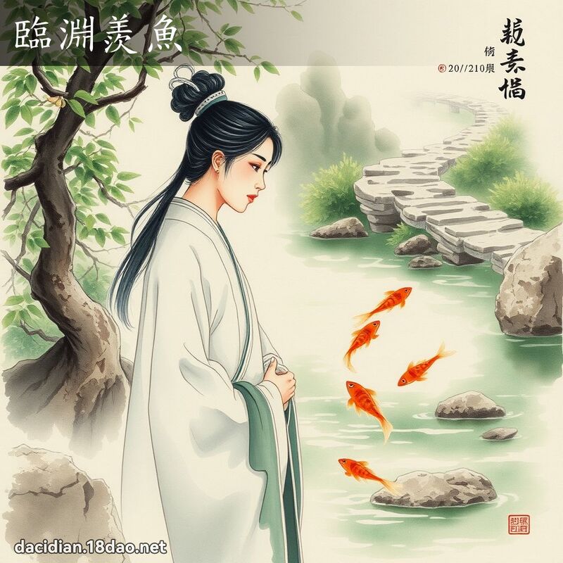 临渊羡鱼 配图