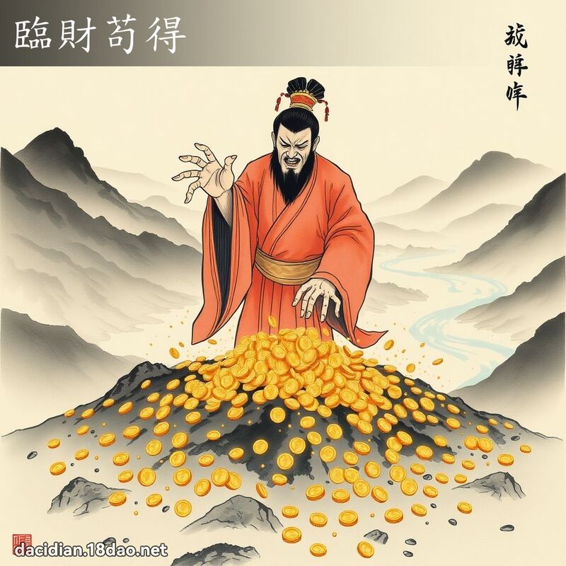 临财苟得 配图