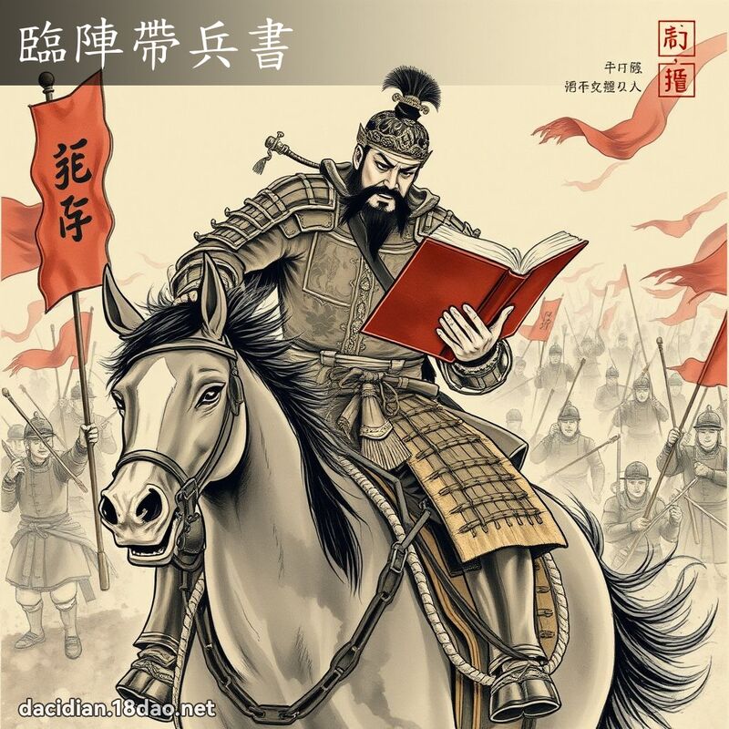 临阵带兵书 配图