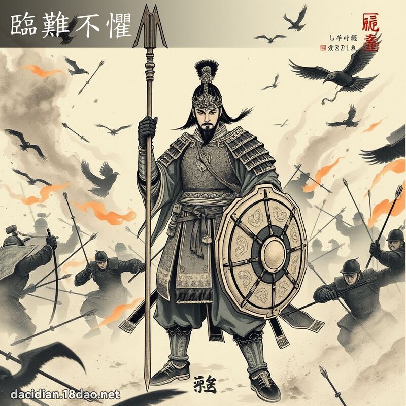 临难不惧 配图