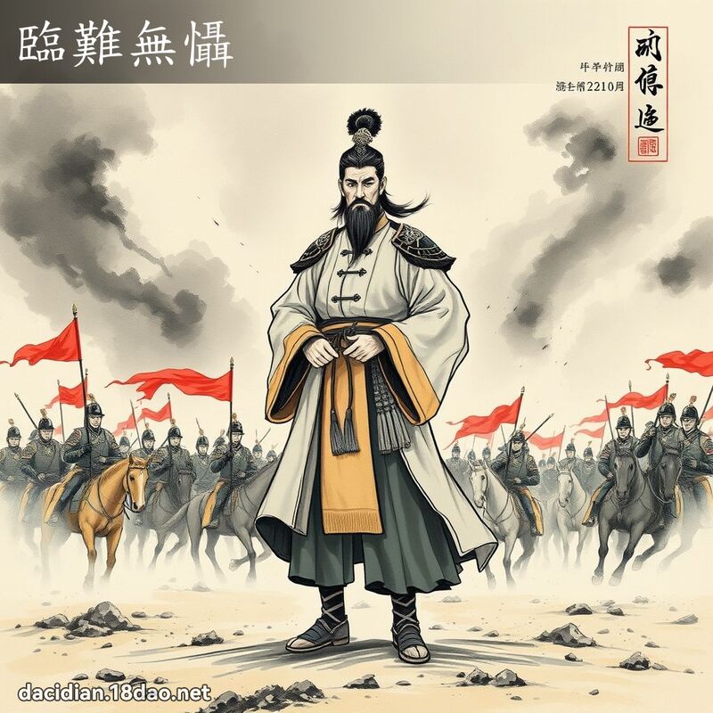 临难无慑 配图