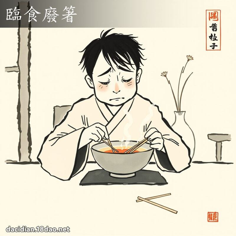 临食废箸 配图
