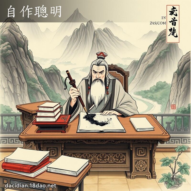 自作聪明 配图