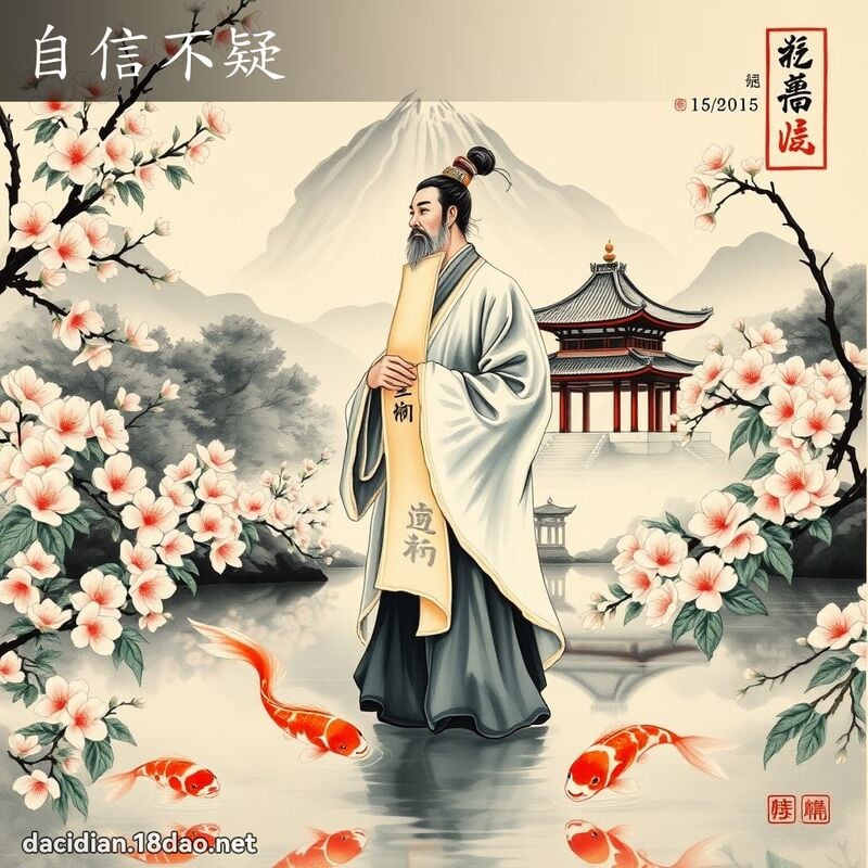 自信不疑 配图