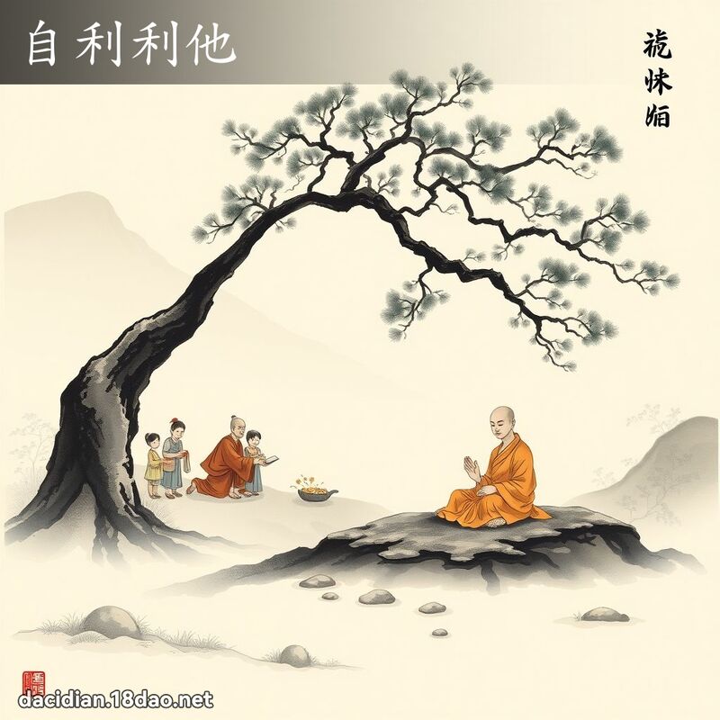 自利利他 配图